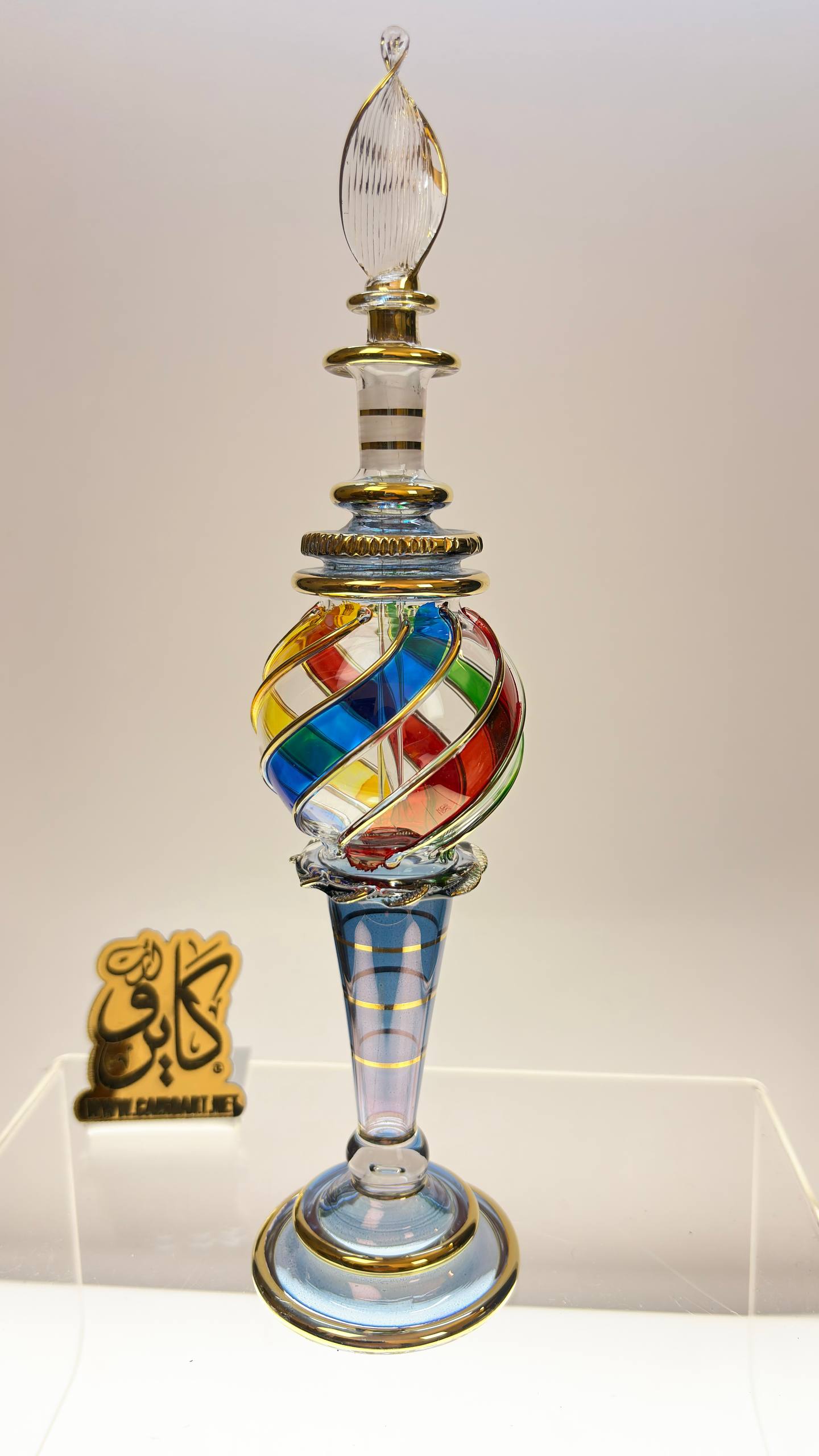 زجاجة عطر فنية – Heritage Crown طول من 18ل22 سم