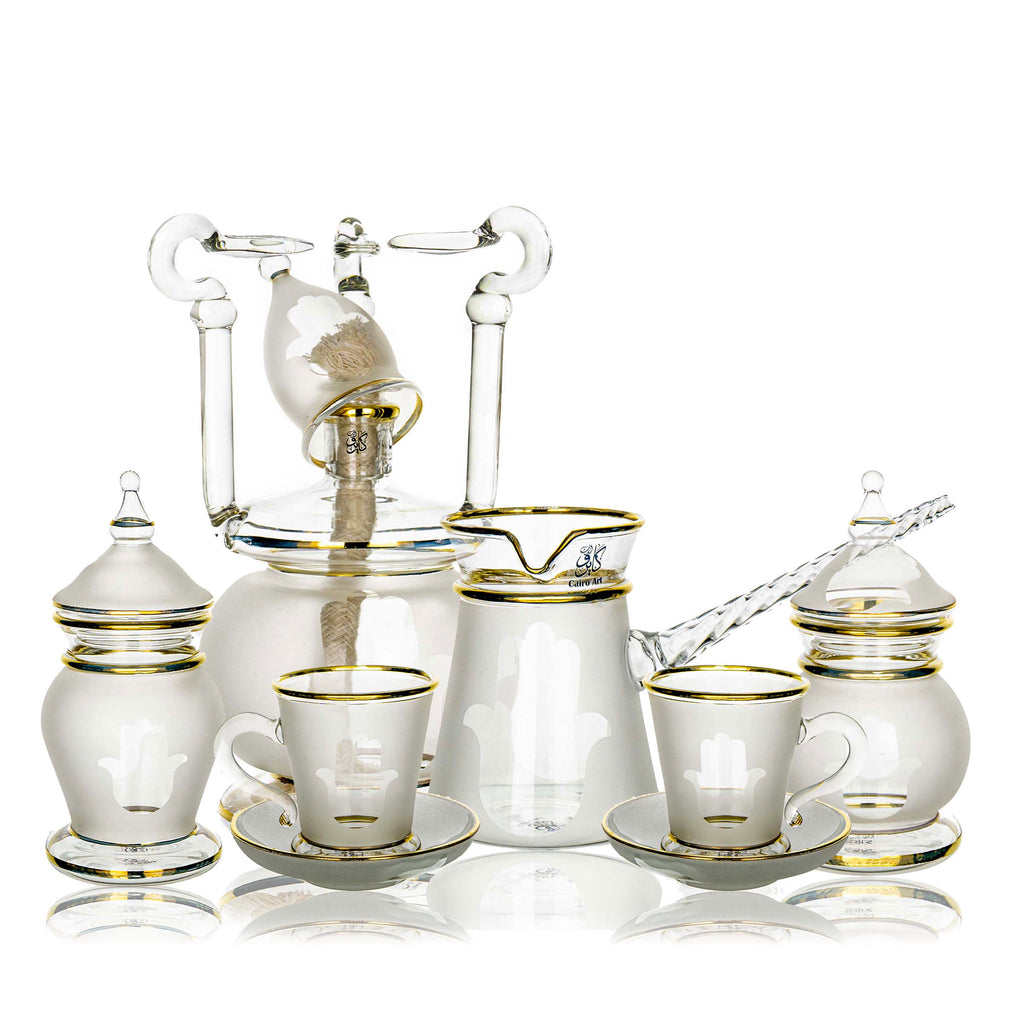 طقم قهوه كف بيركس حراري ك