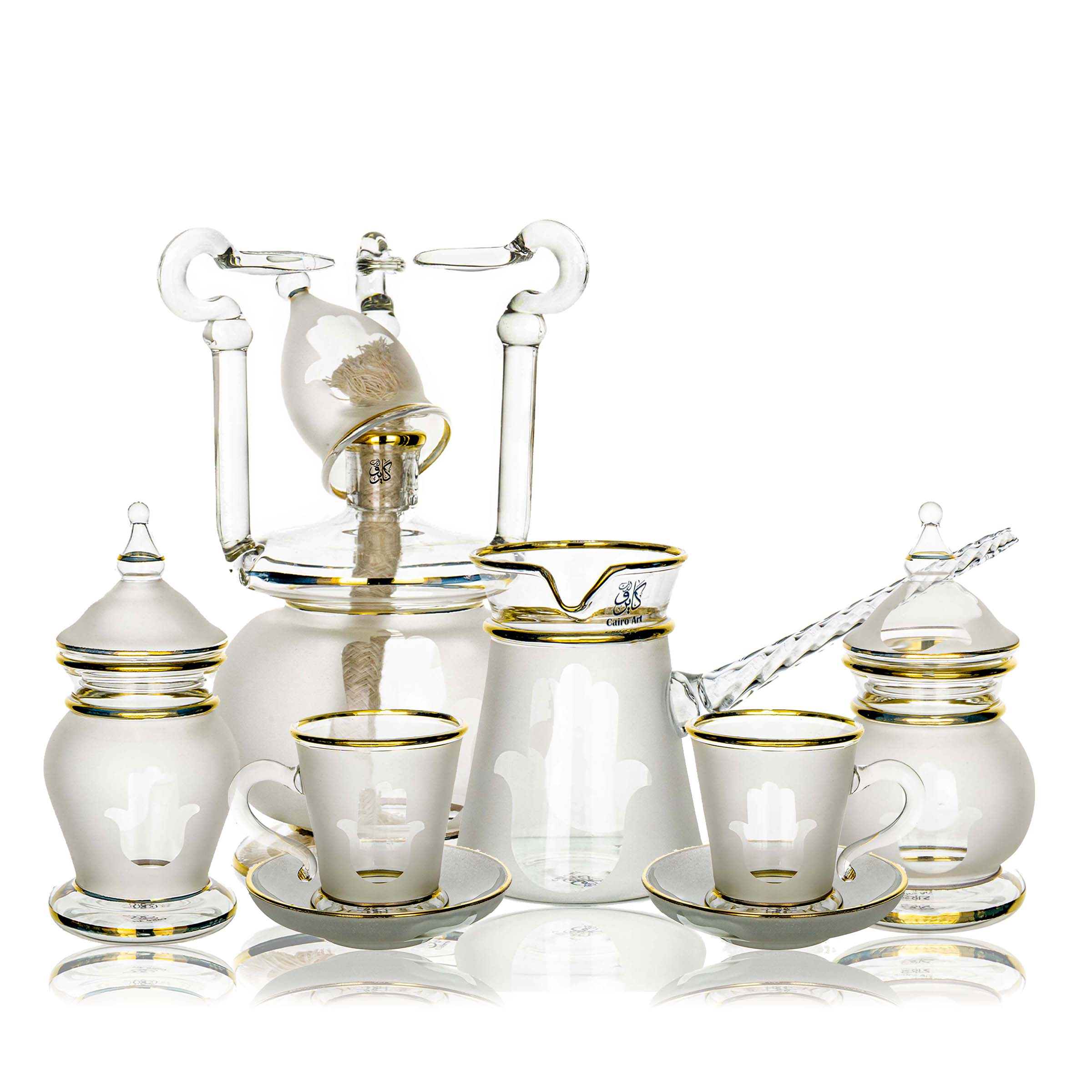 طقم قهوه كف بيركس حراري ك