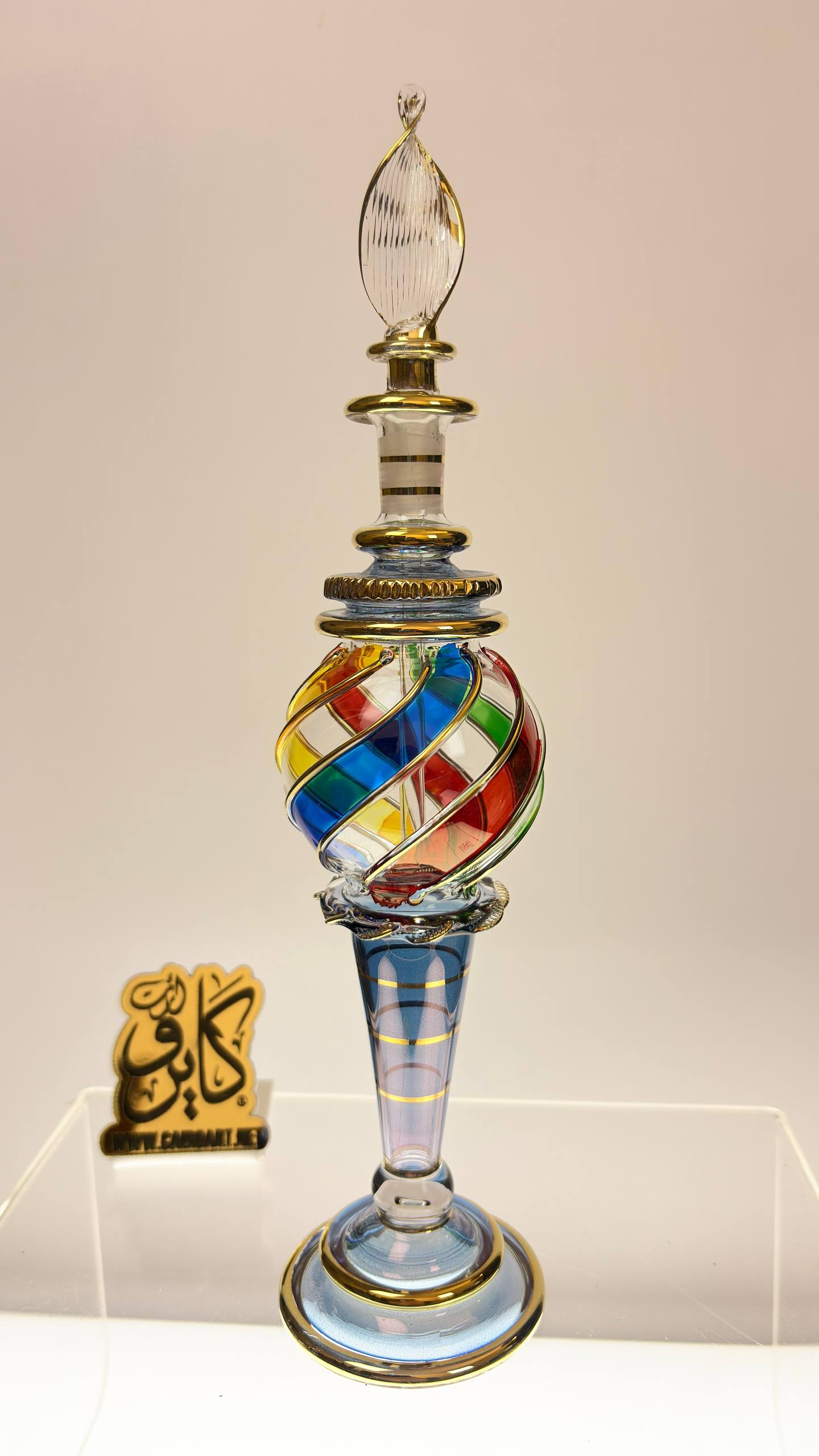 زجاجة عطر فنية – Heritage Crown طول من 18ل22 سم