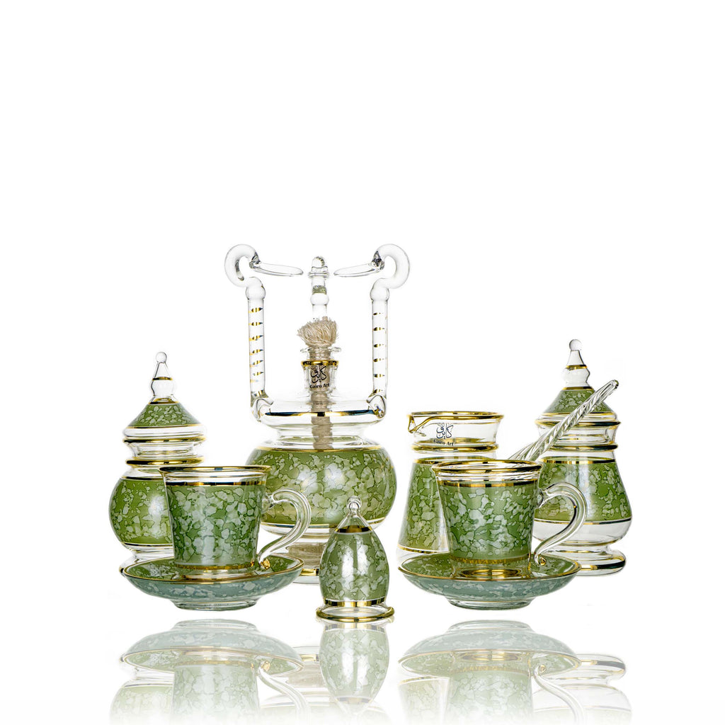 طقم قهوه بيركس حراري سيراميك ك