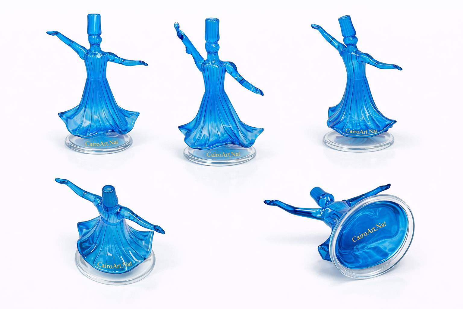 ملوي ازرق بيركس 6ل9 سم