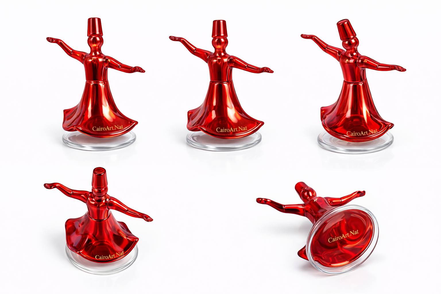 ملوي بيركس احمر نونو طول من 6ل9 سم