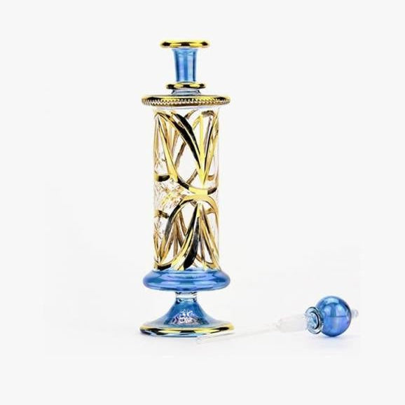زجاجة عطر فنية محفورة – Cairo Art Glass
