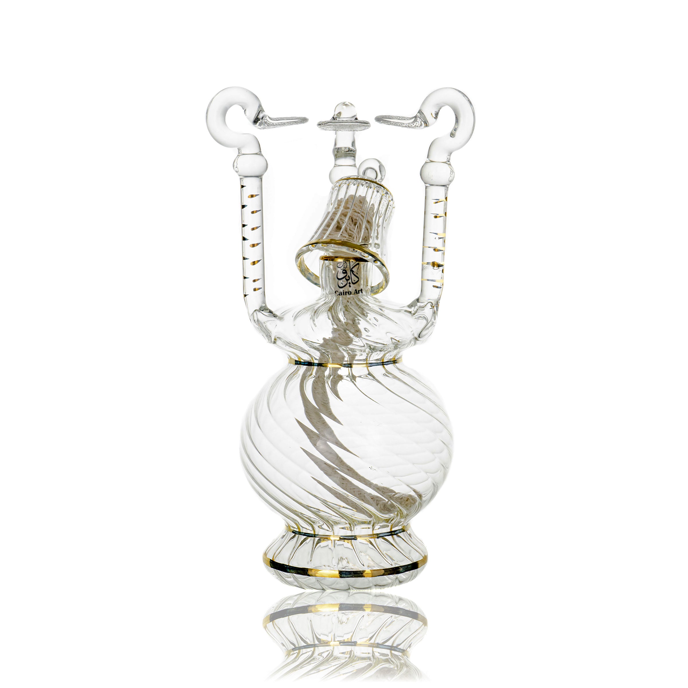 طقم قهوه مضلع دهب اصفر