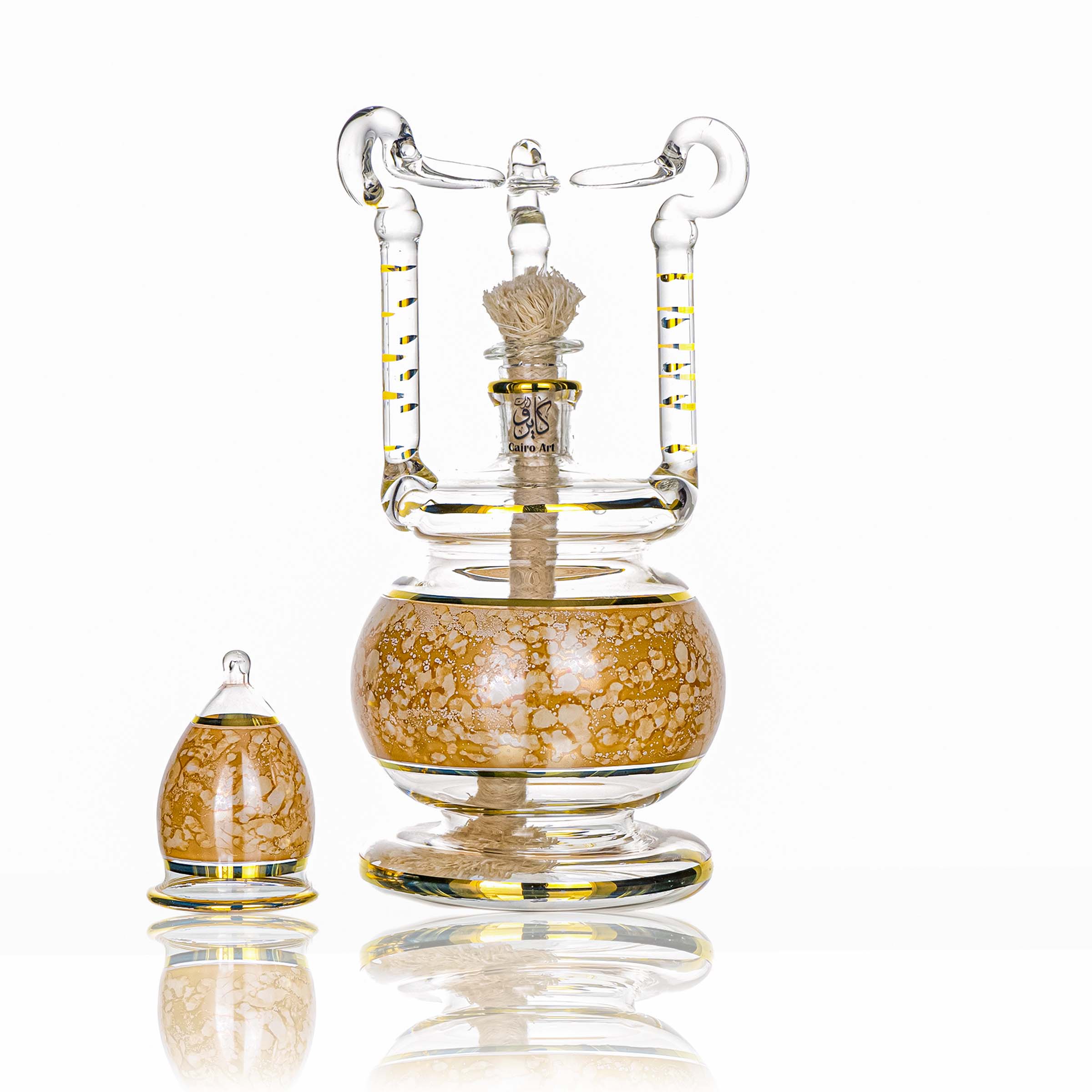 طقم قهوه سيراميك عسلي بيركس ك