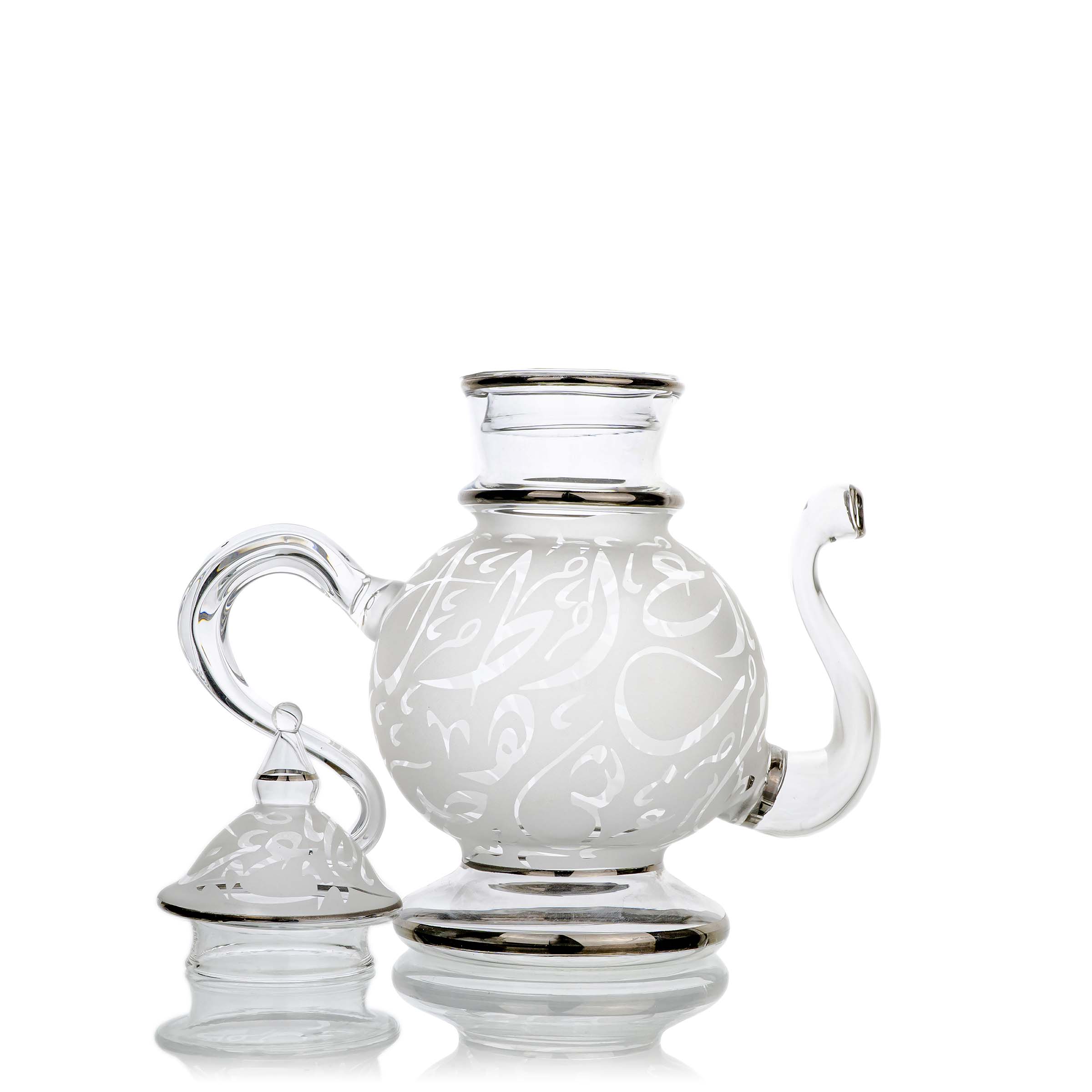 طقم شاي بلاتين حروف بلدي