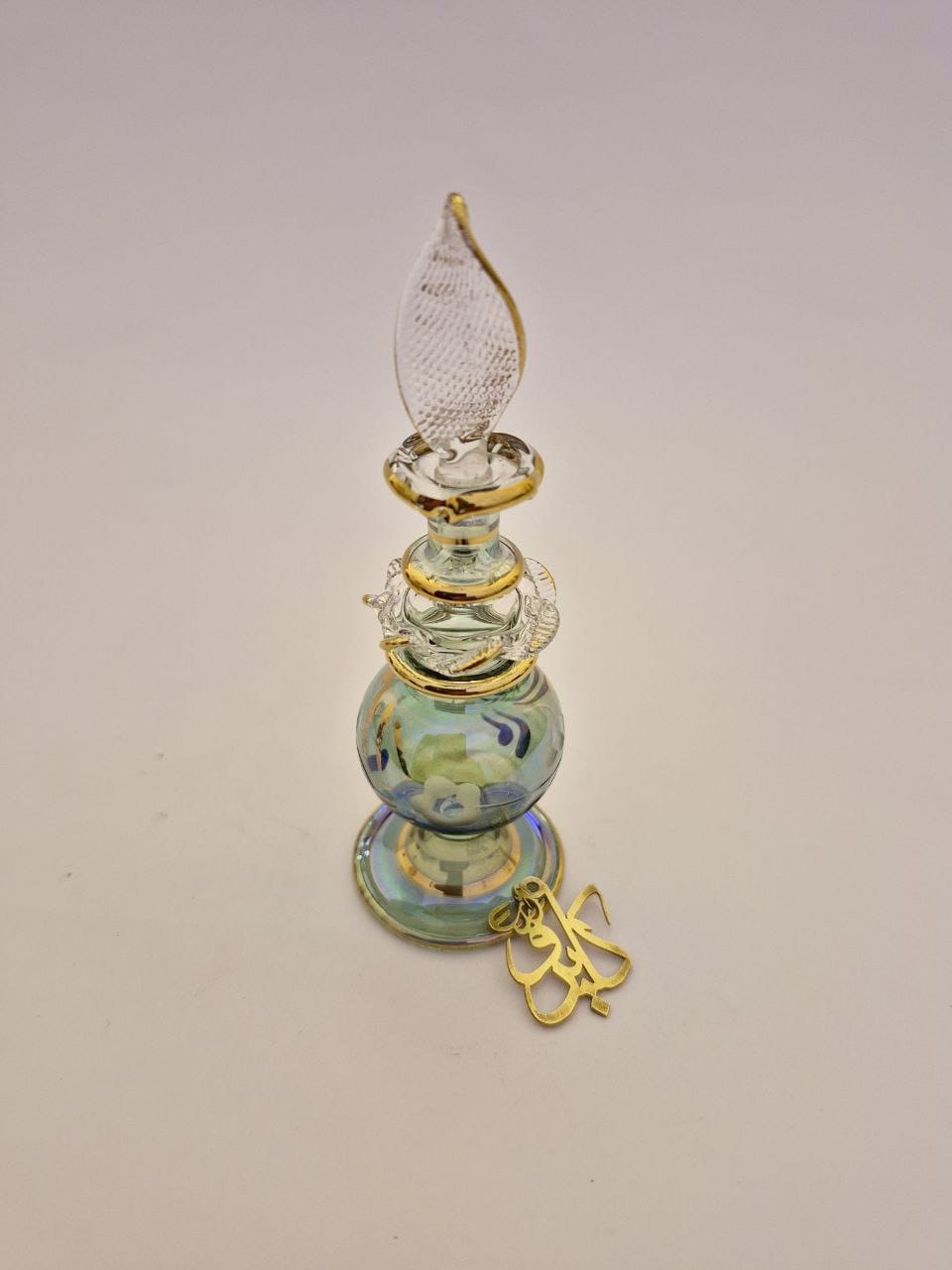 ✨ زجاجة عطر – سعة 15 لـ 20جرام | Handmade Cairo Art Glass