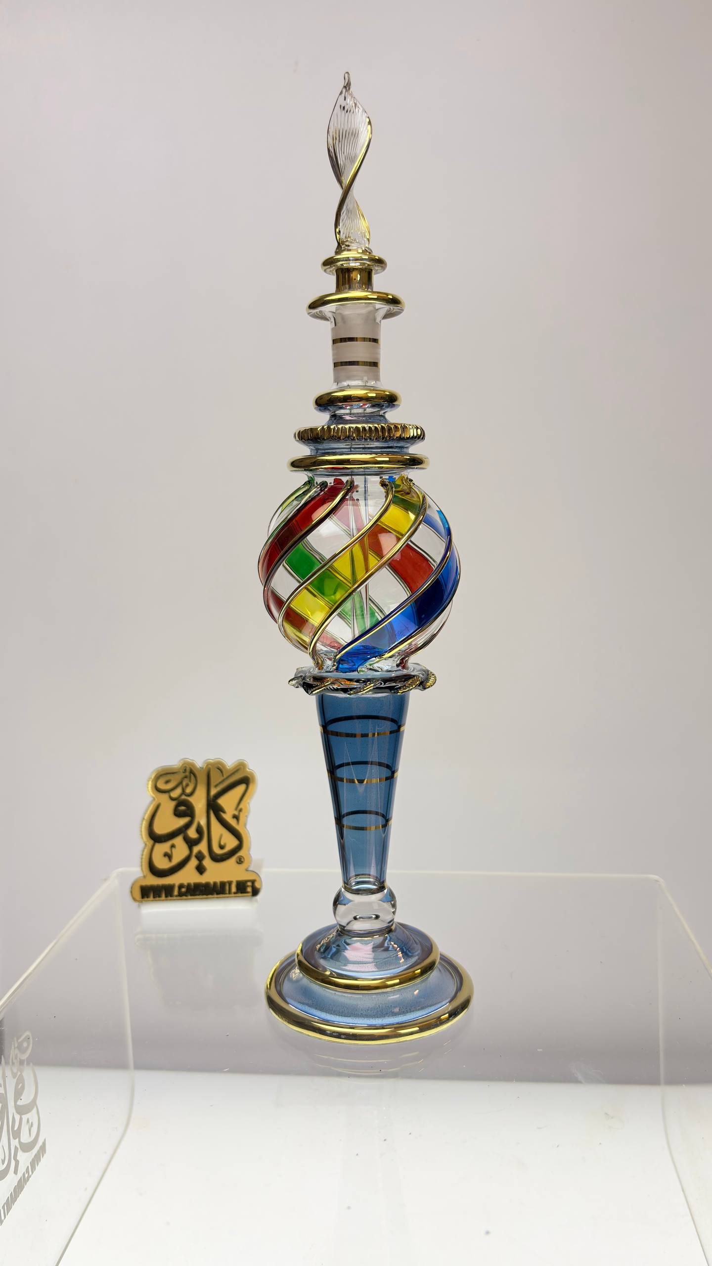 زجاجة عطر فنية – Heritage Crown طول من 18ل22 سم