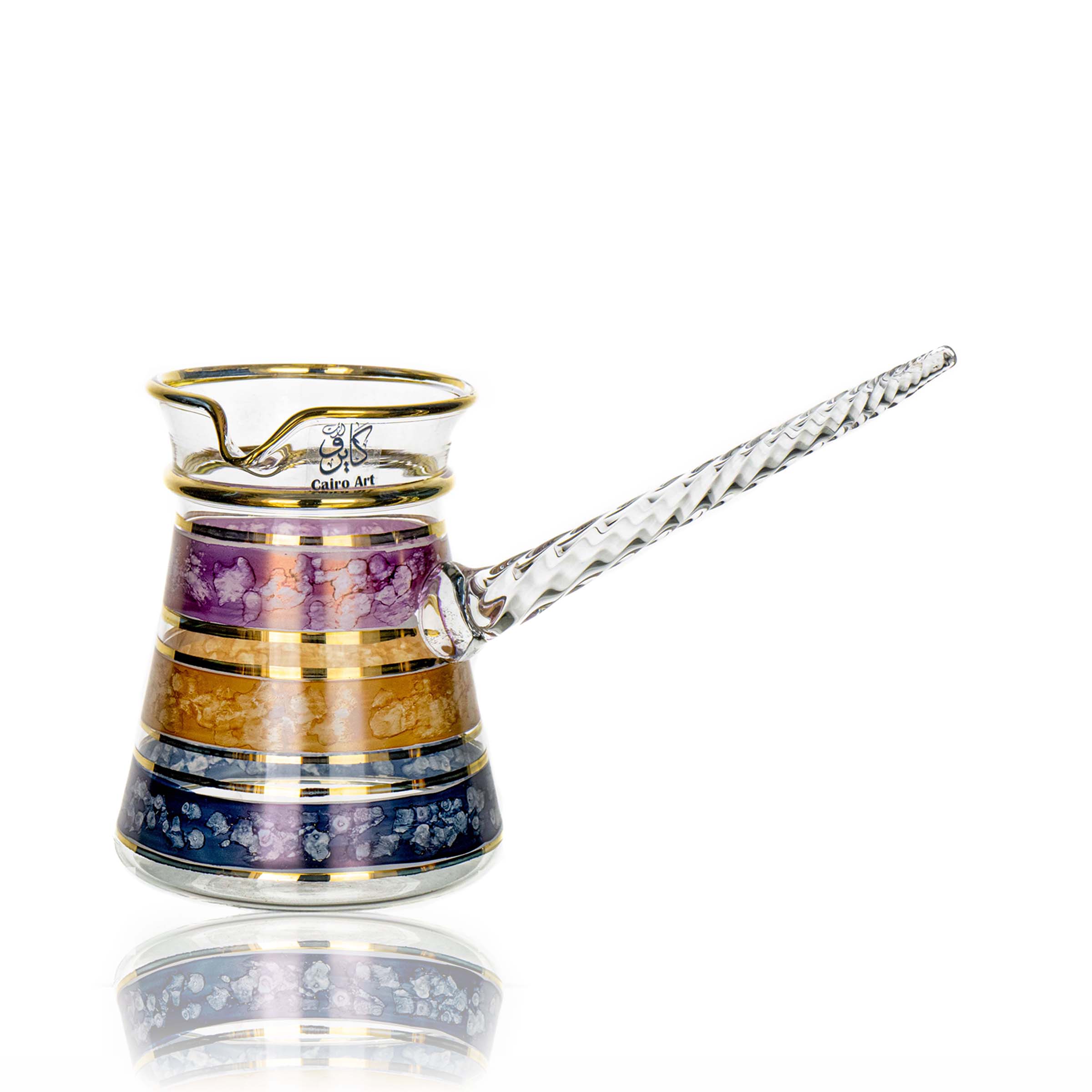 طقم قهوه سيراميك 3 لون بيركس ك