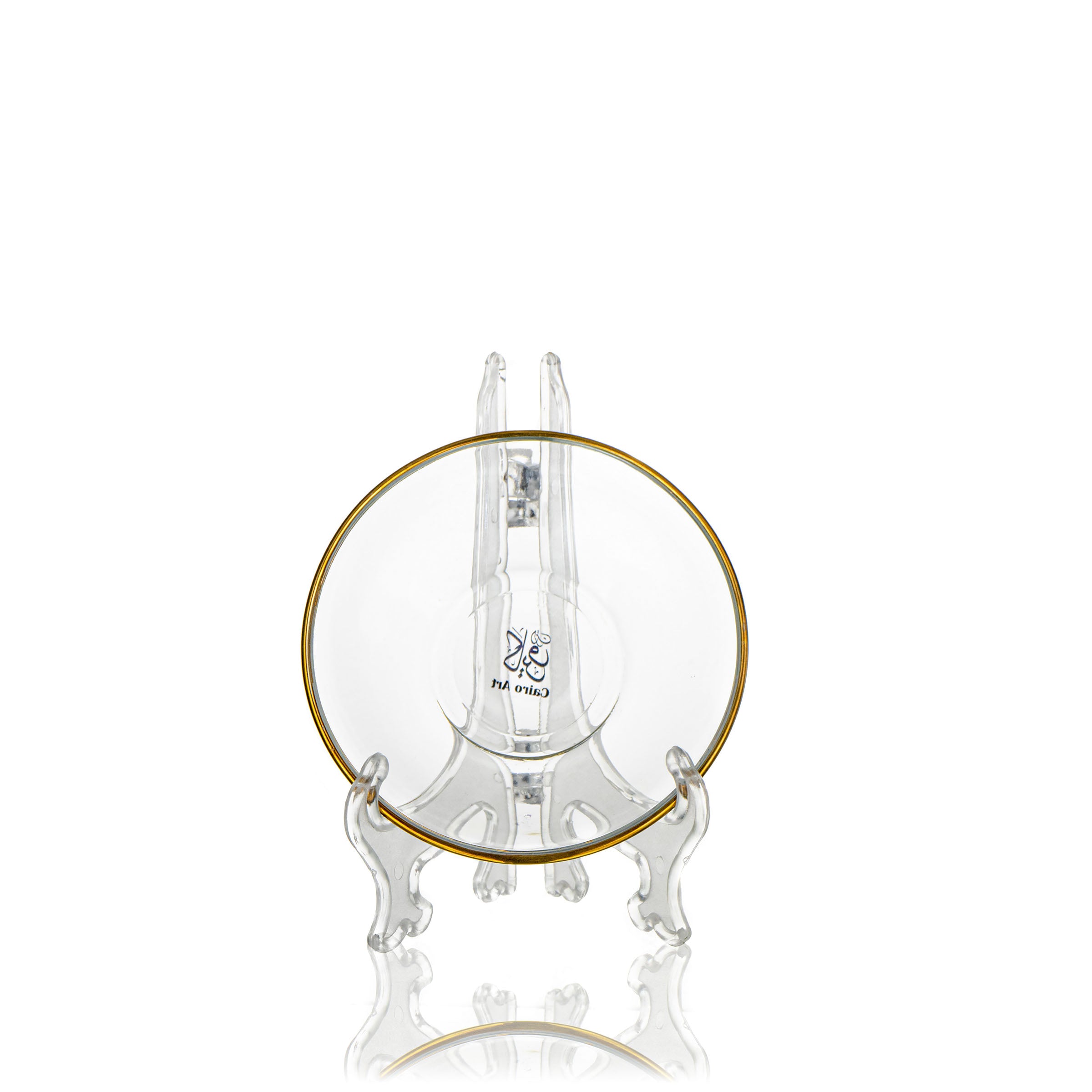 طقم قهوه مضلع دهب اصفر