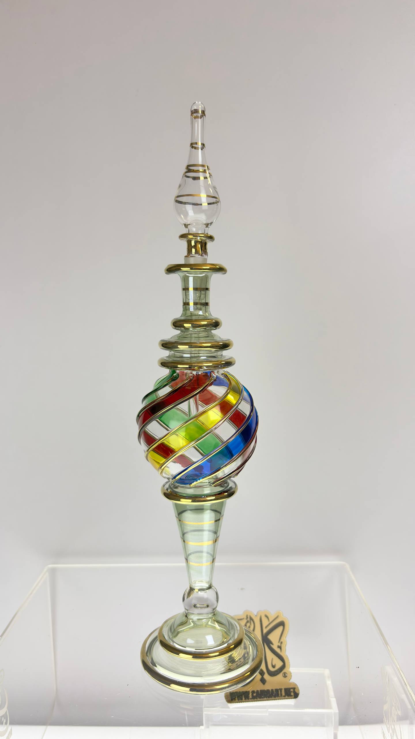 زجاجة عطر فنية – Heritage Crown طول من 18ل22 سم