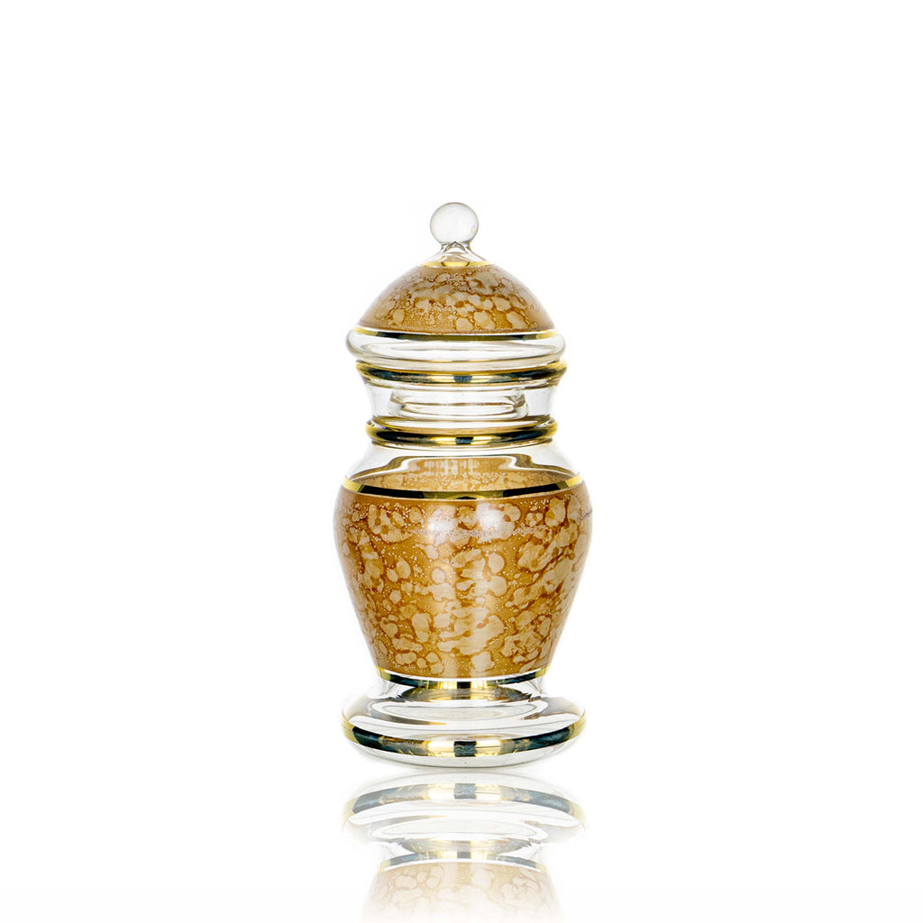 طقم قهوه سيراميك عسلي بيركس ك