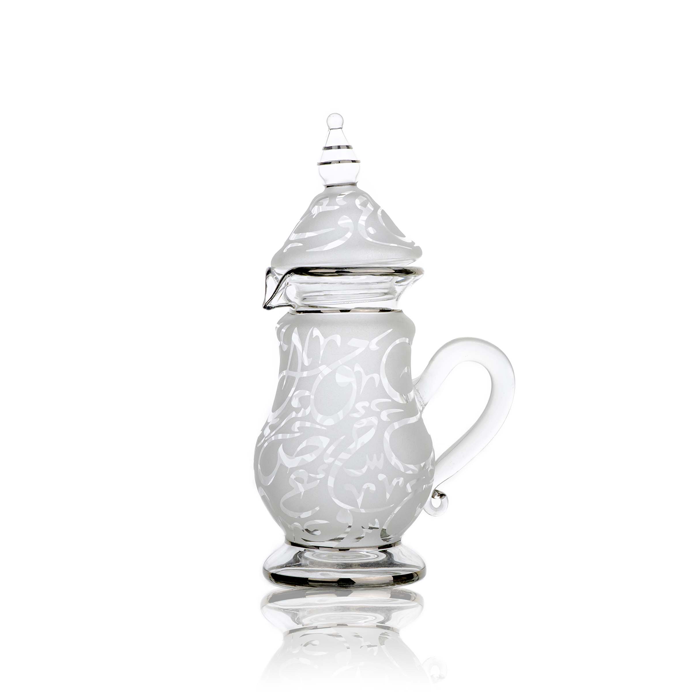 طقم شاي بلاتين حروف بلدي