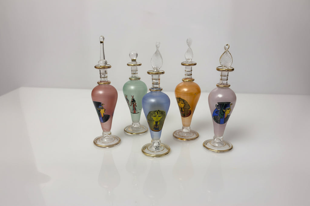 5 زجاجه عطر ديكالة من 10 ل 13 سم