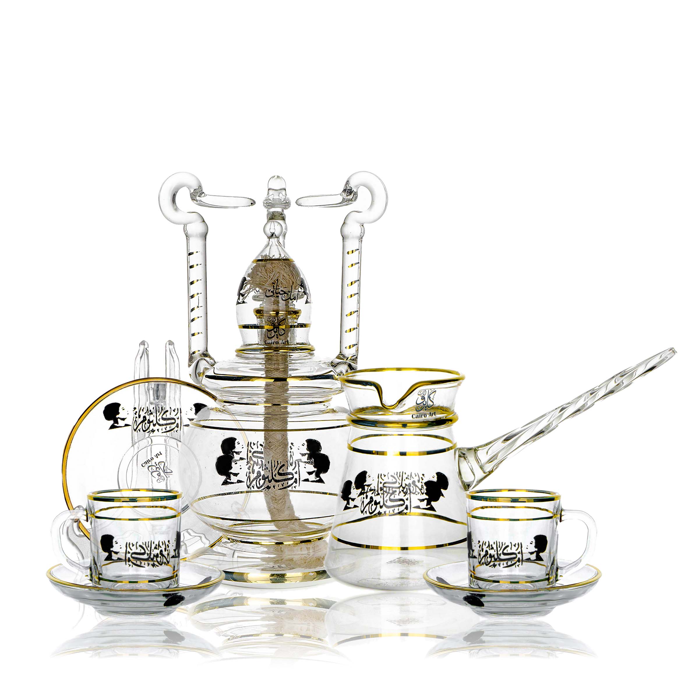 طقم قهوه بيركس حراري ام كلثوم ص