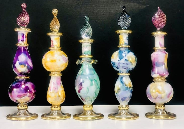 زجاجة عطر سيراميك هاند ميد – Cairo Art Glass