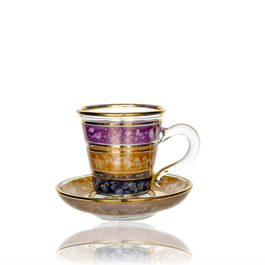 طقم قهوه سيراميك 3 لون بيركس ك