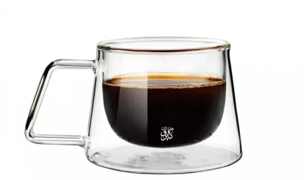 فنجان قهوه مسطح 120 مللي لوكس