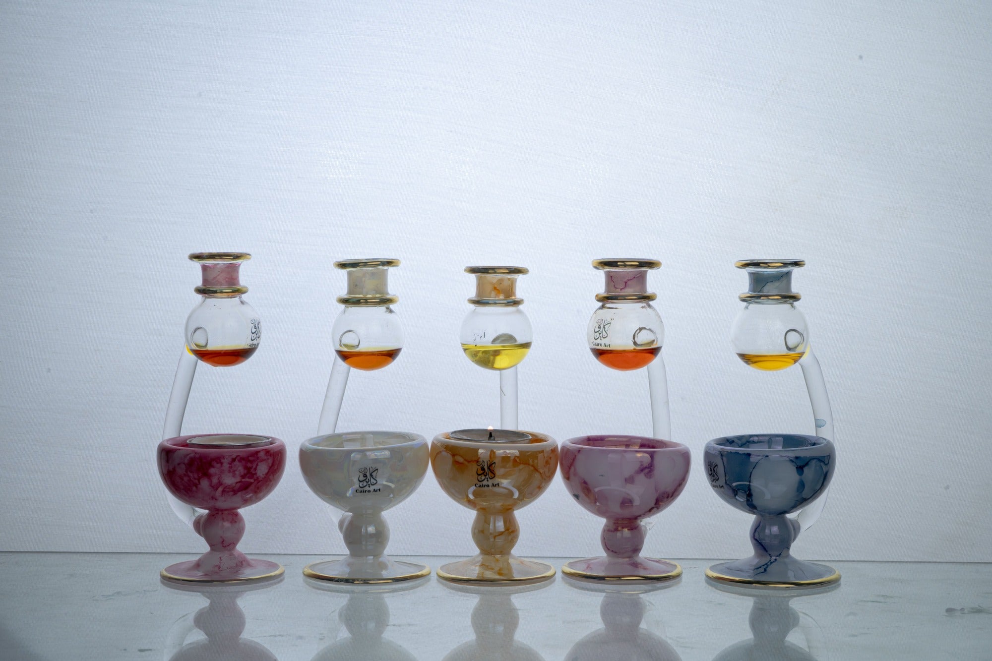 كولكشن الوان فواحه سيراميك 5 قطع