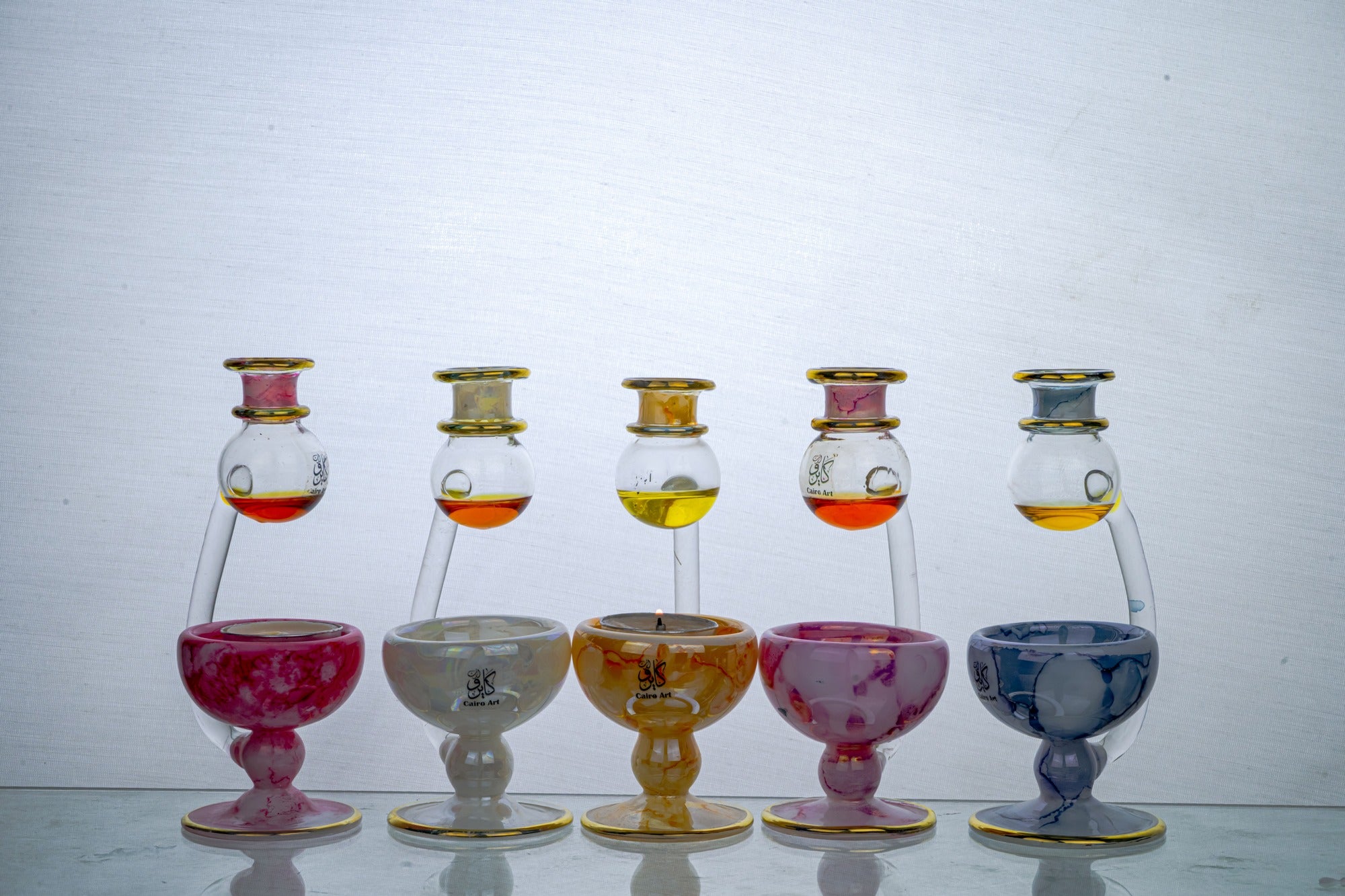 كولكشن الوان فواحه سيراميك 5 قطع