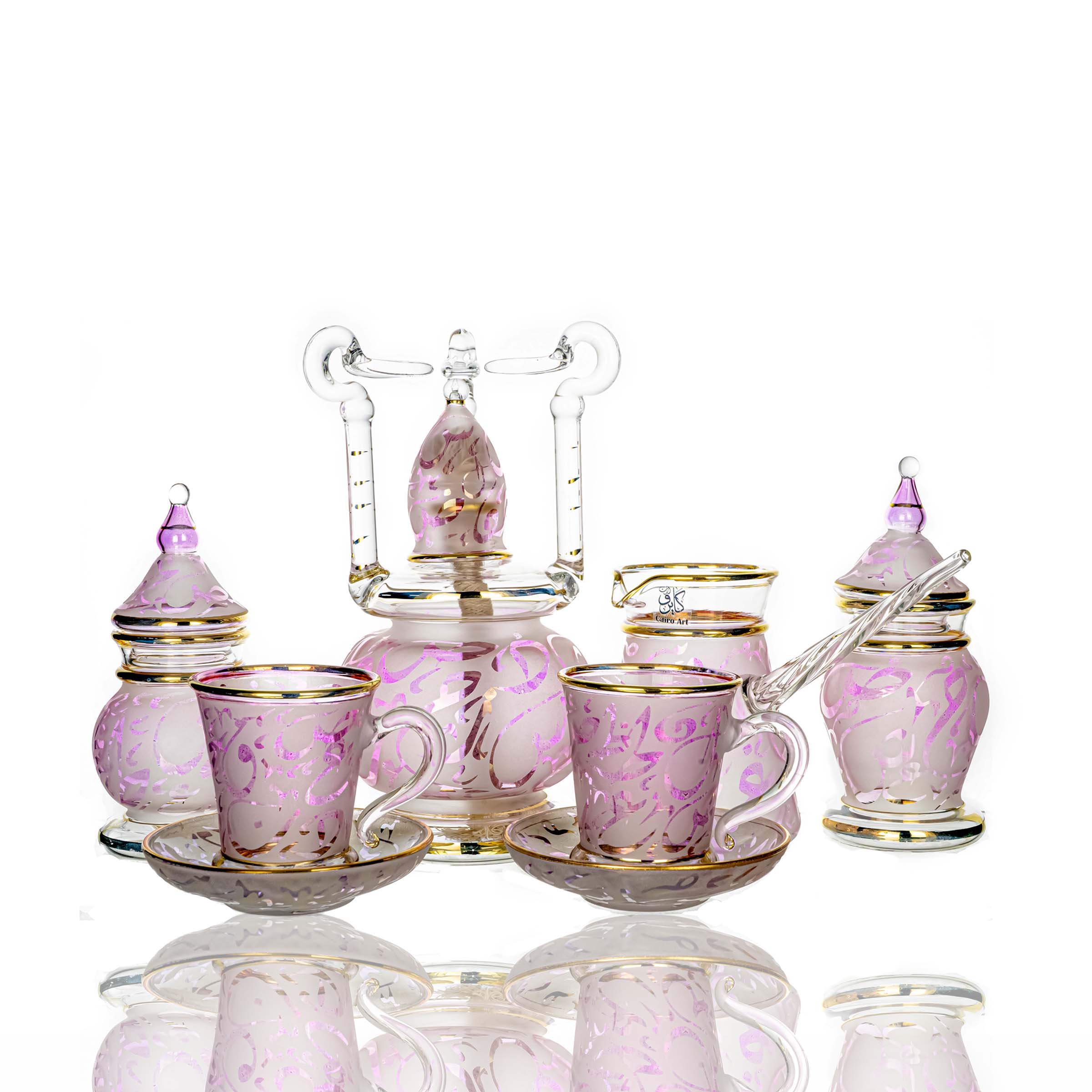 طقم قهوه حروف روز ك بيركس