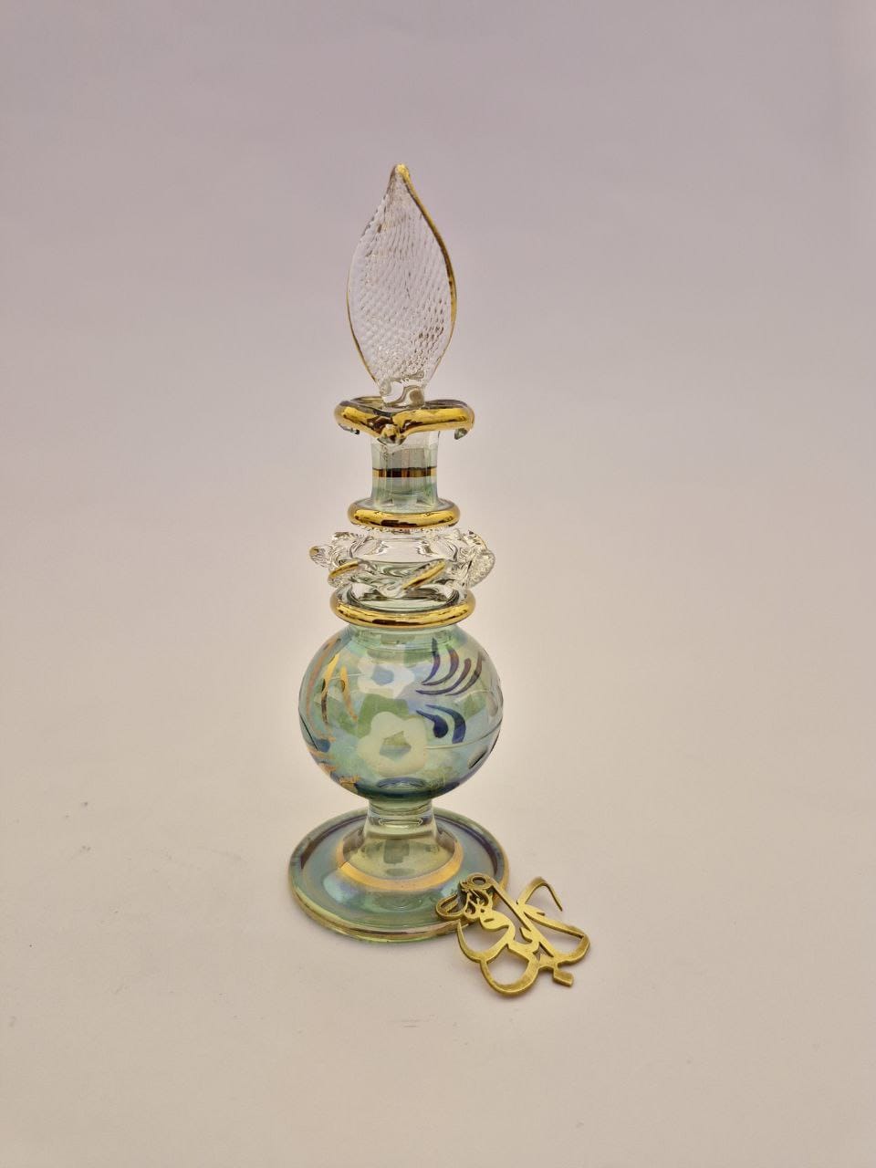 ✨ زجاجة عطر – سعة 15 لـ 20جرام | Handmade Cairo Art Glass