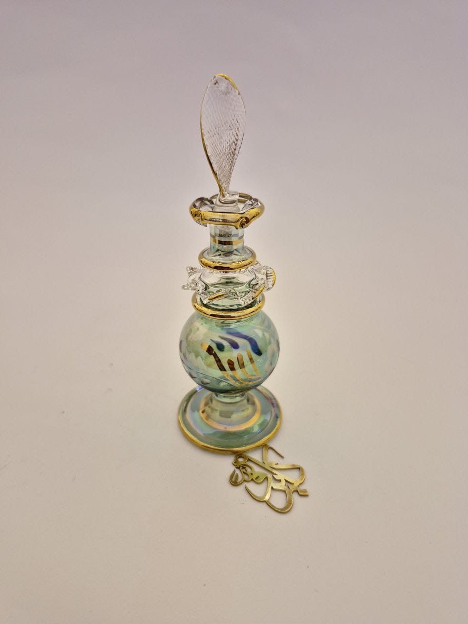 ✨ زجاجة عطر – سعة 15 لـ 20جرام | Handmade Cairo Art Glass