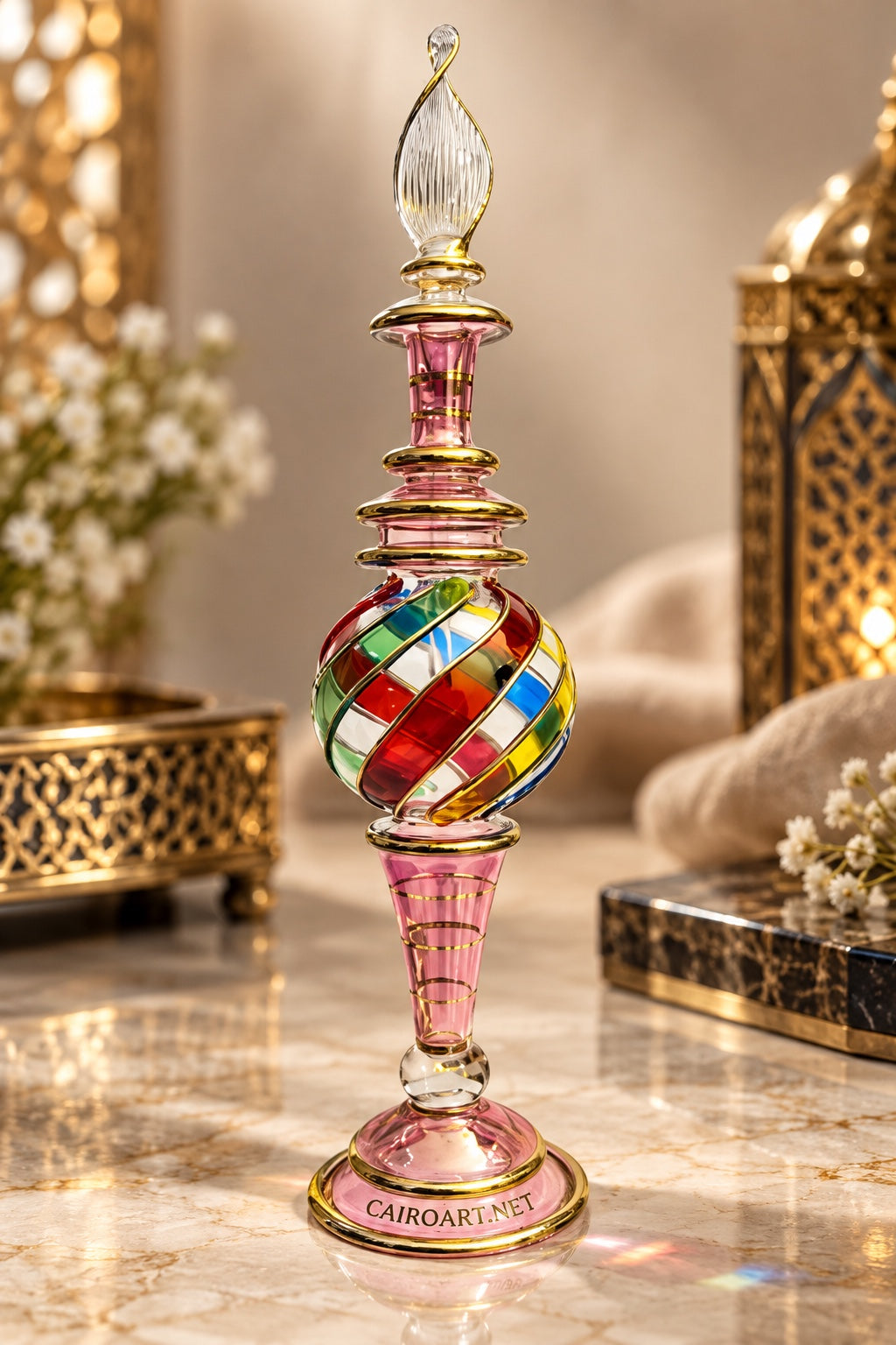 زجاجة مضلة إيطالي 100 جرام سوبر لوكس - Cairo Art Glass